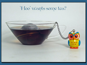 Teacup with Owl Infuser