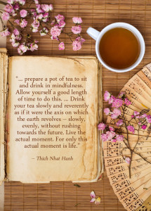 Tea and Thich Nhat Hanh