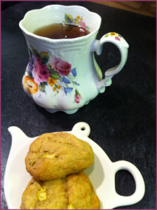 Apple Cinnamon Tea Cookies