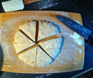 Apple Pie Chai Tea Scones
