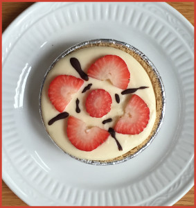 Valentine's Tea White Chocolate Mousse Tart