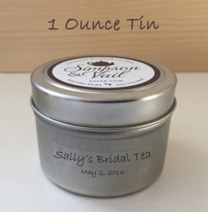 Bridal Tea Tin
