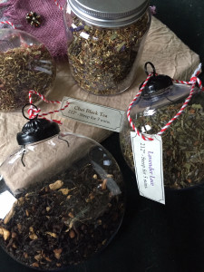 Tea Filled Ornaments